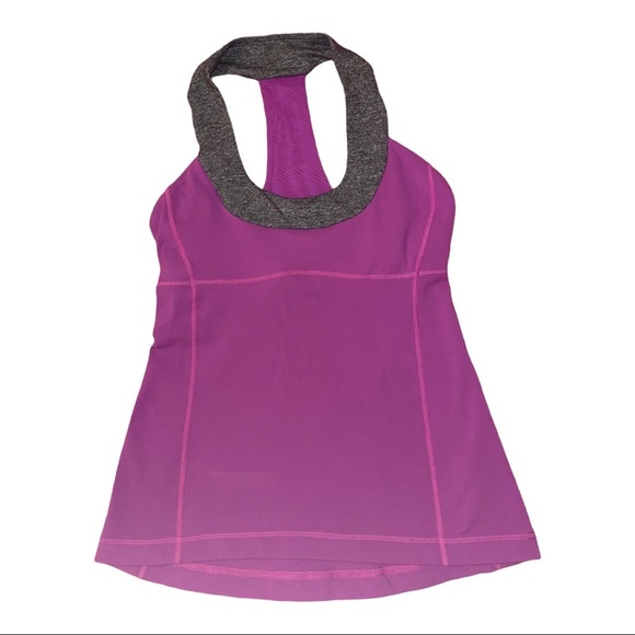 Lululemon Tank Racerback Purple Size 6 Athleisure - Picture 7 of 13